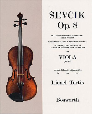 Changes Of Position And Preparatory Scale Studies Op8 Viola (Bosworth)
