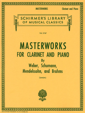 Masterworks For Clarinet & Piano