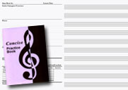 Practice Book: Concise: 35 Lessons (Lilac Cover)