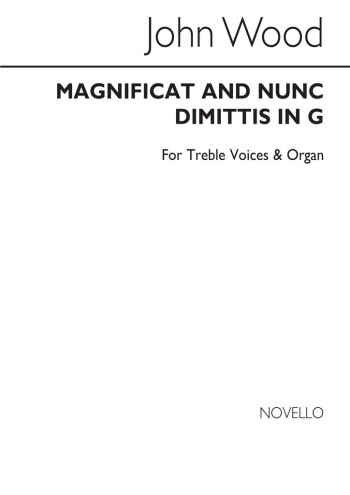 Magnificat And Nunc Dimittis In G 2 Part Treble Voices And Organ