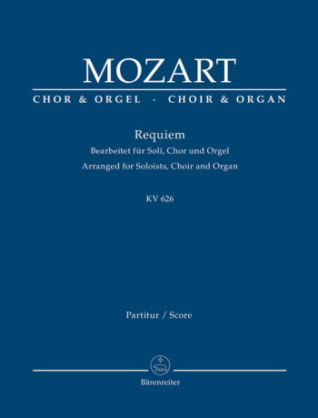 Requiem KV626 Vocal Score: Vocal And Organ (Barenreiter)