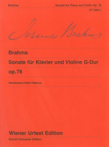 Sonata Op78: Violin& Piano  (Wiener Urtext)