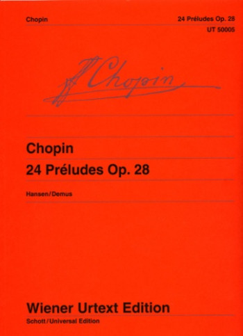 24 Preludes Op.28: Piano Solo (Wierner Urtext)