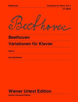 Variations For Piano Vol.2: Piano (Wiener Urtext)