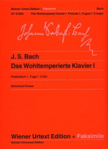 Prelude And Fugue: C: Facsimile: Piano (Wiener Urtext)