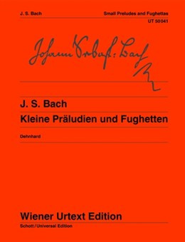 Small Preludes and Fughettas: Piano  (Wiener Urtext)