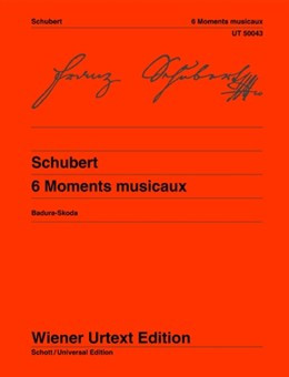 Moments Musicaux Op.94: Piano (Wiener Urtext)