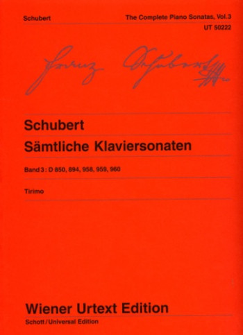 Piano Sonatas Vol.3 (Wiener Urtext)