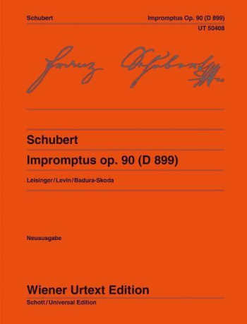 Impromptus Op.90 (D899) Piano (Wiener Urtext)