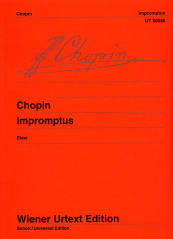 Impromptus: Piano (Weiner Urtext)