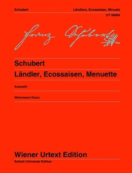 Landlers, Ecossaises, Minuets: Piano  (Weiner Urtext)