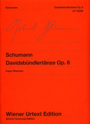 Davidsbundlertanze Op.6: Solo Piano (Wiener Urtext)