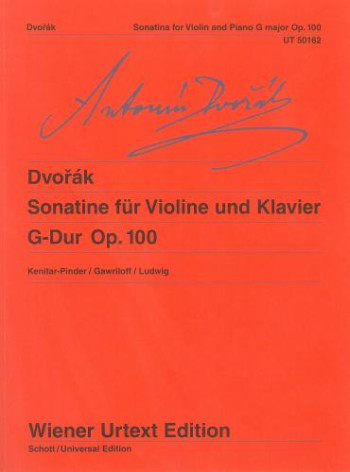 Sonatina G  Major Op.100: Violin & Piano(Wiener Urtext)t)