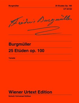 25 Etudes Op.100: Piano Solo (Wiener Urtext)