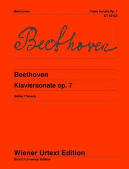 Piano Sonata Eb  Op.7: Piano (Wiener Urtext)
