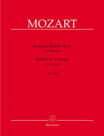 Concert Rondo A major: Piano  (Barenreiter)
