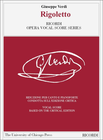 Rigoletto: Vocal Score (Ricordi)