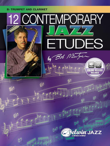 12 Contemporary Jazz Etudes: Trumpet Book & Audio