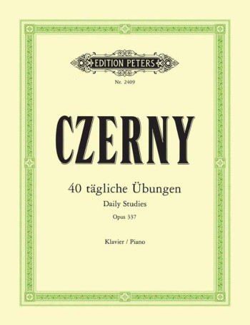 40 Daily Exercises Op.337 Piano (Peters)
