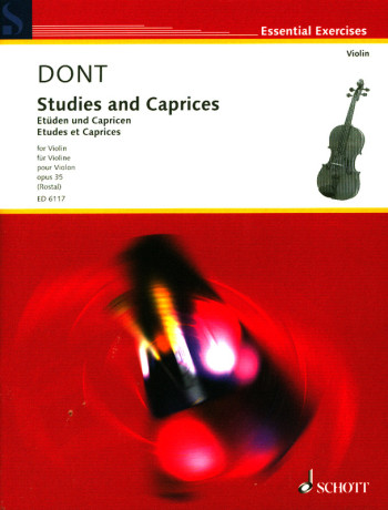 Etudes And Caprices: Violin Solo (Rostal) (Schott)