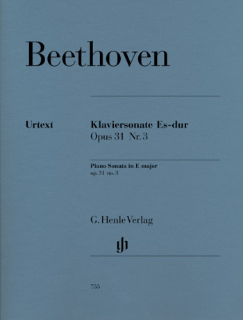 Piano Sonata Eb Major  Op.31/3: Piano (Henle HN755)