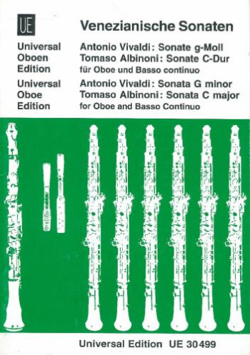 Sonata G Min and Albinoni: Sonata C Major: Oboe & Piano