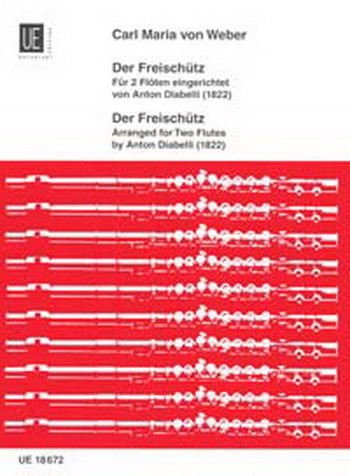 Der Freischutz For 2 Flutes By Diabelli