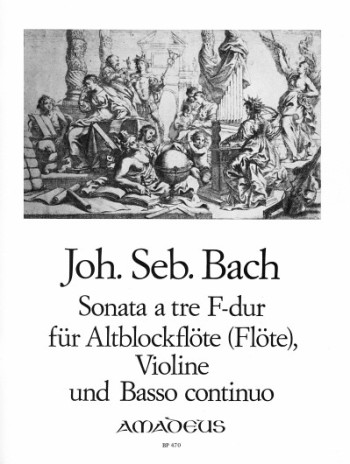 Trio Sonate F major: Treble Recorder & Cont (Schott)