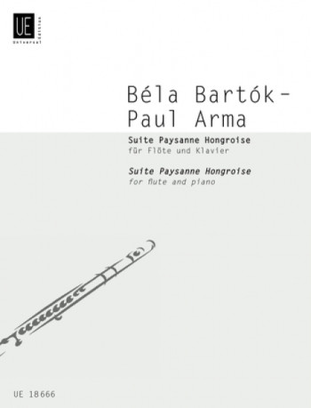 Suite Paysanne Hongroise for Flute & Piano (Universal)