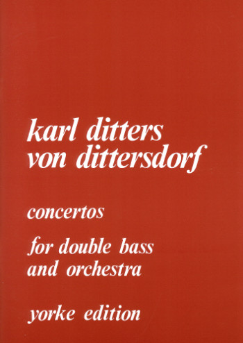 Concertos No 1 & No 2 In D: Double Bass & Piano (Yorke)