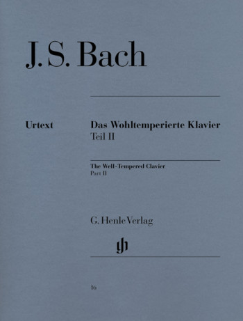 Well-Tempered Clavier Vol.2: Piano (with Fingering) (Henle HN16)