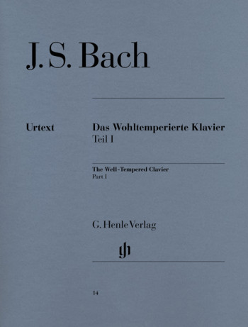 Well-Tempered Clavier Vol.1: Piano (with Fingering) (Henle HN14)