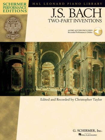 Two Part Inventions: Book & cd: Schirmer Performance Ed-hlspl  (taylor) (Hal Leonard)