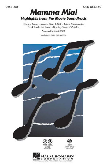 Mamma Mia: Highlights From The Movie Soundtrack: Vocal Satb (huff)