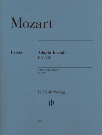 Adagio B Minor K540: Piano (Henle)