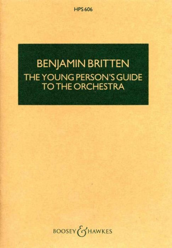 Young Persons Guide To The Orchestra: Miniature Score