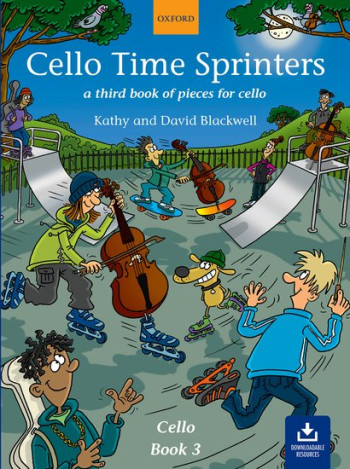 Cello Time Sprinters Book 3 Book & Audio Download (Blackwell) (OUP)
