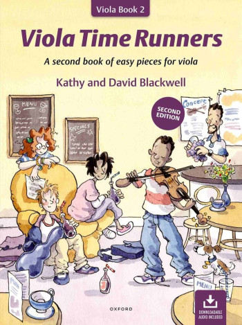 Viola Time Runners Book 2 Violin Book & Audio Online  (Blackwell)