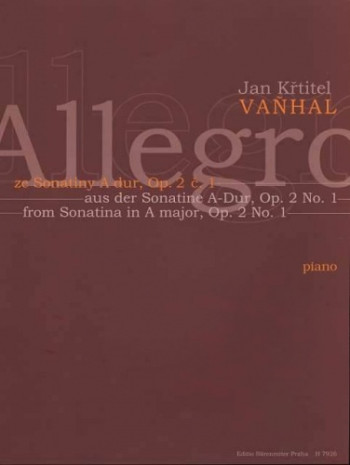 Allegro From Sonatina Op.2 No.1: Piano (Barenreiter)