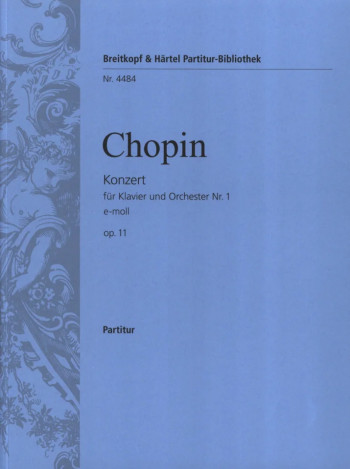 Concerto No.1 E Minor Op.11 For 2 Pianos (Breitkopf)