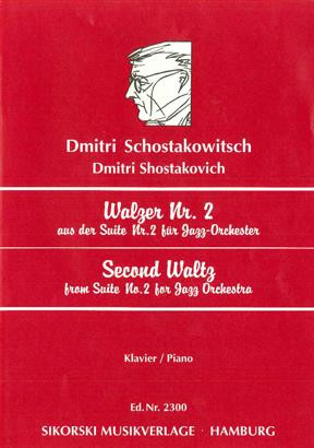 Second Waltz: Jazz Suite No.2: Simplified Piano (Skiorski)