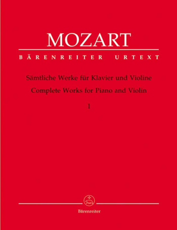 Complete Works Book 1: Violin and Piano  (Barenreiter)