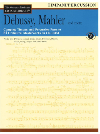 Orchestra Cd Rom Libarary: Percussion: Vol 2: Debussy, Mahler