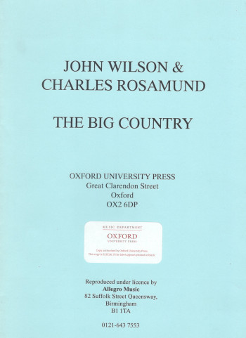 The Big Country: Vocal