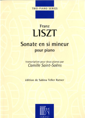 Sonata: B Minor: Piano (Durand)