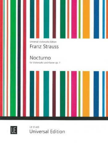 Nocturne Op7:  Cello & Piano (Universal)