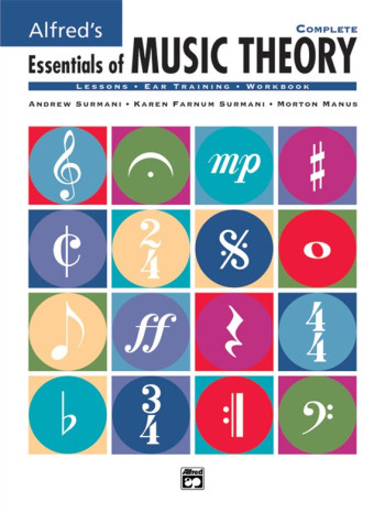 Essentials Of Music Theory & Text Books Computer Book: lesson 1-75
