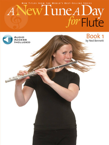 New Tune A Day: Flute: Book 1: Book & Audio (Bennett)