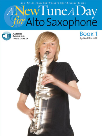 New Tune A Day Alto Sax Book 1: Book & Audio (Bennett)