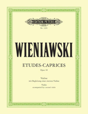 Etudes Caprices: Op18: Two Violins
